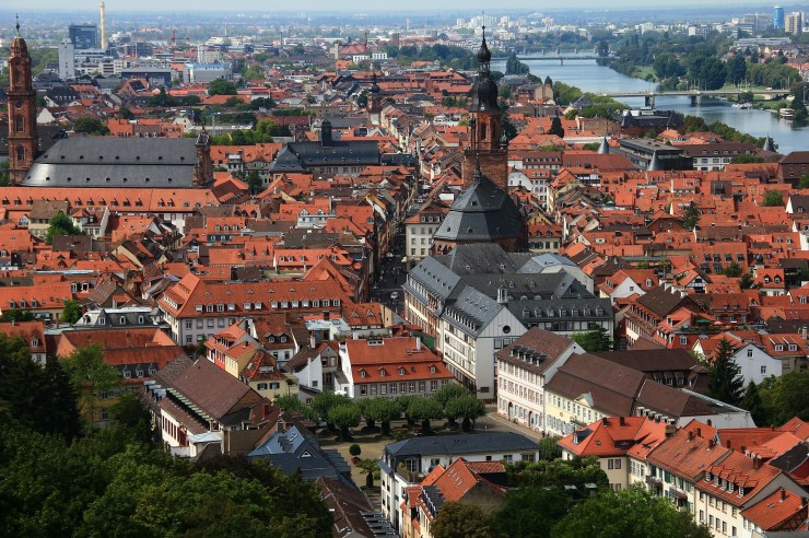Heidelberg rooftops